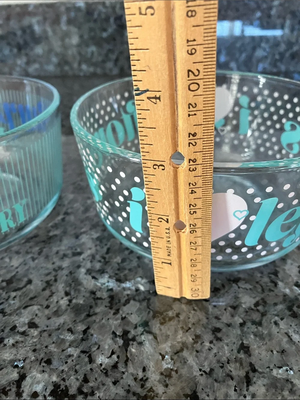 Pyrex clear glass